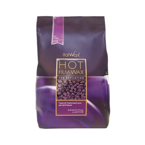 Italwax plum film wax w dropsach do depilacji 1kg