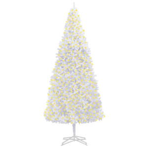 Sztuczna choinka z lampkami LED, 500 cm, biała