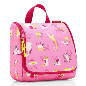 Kosmetyczka dla dzieci Reisenthel Toiletbag Kids - abc friends pink