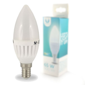 Żarówka LED E14 10W ciepła 3000K | świeczka