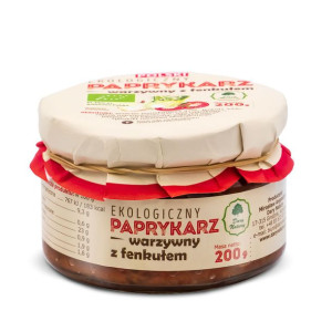 Paprykarz Warzywny Z Fenkułem Bio 200 G - Dary Natury