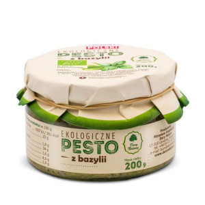 Pesto Z Bazylii Bio 200 G - Dary Natury