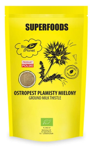 Ostropest Plamisty Mielony Bio 200 G - Bio Planet