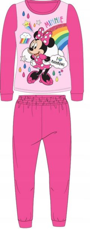 Piżama Dziewczęca Minnie Polarowa Plusz Box - 116