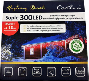 Lampki Sople 300led Wew/zew 8 Funkcji Flash 10m