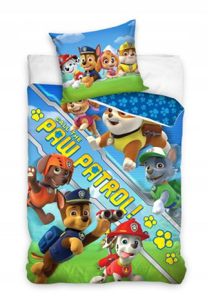 Psi Patrol Pościel 160x200 Paw Dziecięca Pieski