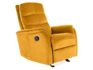 Fotel Rozkładany Jowisz Velvet Curry Bluvel 68