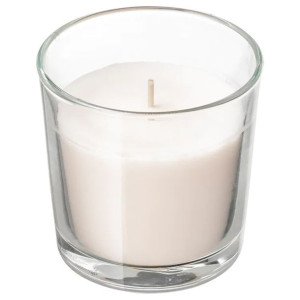 Sinnlig Świeca Zapachowa W Szkle Wanilia/naturalny Ikea