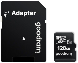Karta pamięci MicroSD GOODRAM 128GB + Adapter