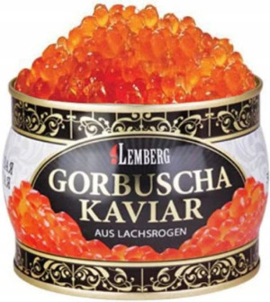 Kawior Czerwony Z Łososia Gorbuscha Oryginalny 400g