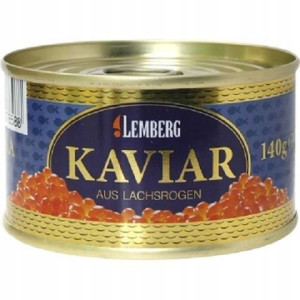 KAWIOR Z ŁOSOSIA CZERWONY 140 g., świeży połów!