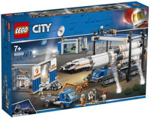 LEGO City 60229 Transport i montaż rakiety