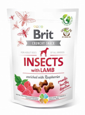 Brit Care Crunchy Cracker Insects Lamb 200g