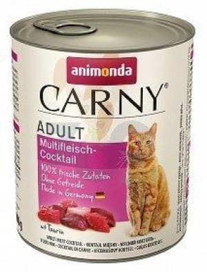 ANIMONDA Cat Carny Adult smak: multi koktajl mięsny 6x800g