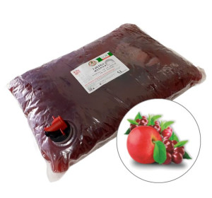 Sok Jabłko Wiśnia 75%-25% 5l Rubi Juice Nfc