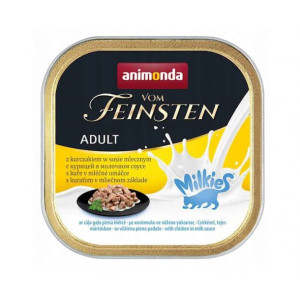 Animonda Feinsten Mokra Karma Dla Dorosłych Kotów Kurczak w Sosie Mlecznym
