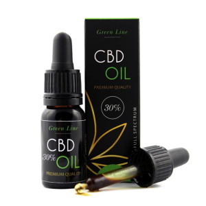 OLEJEK CBD 30% 10ml Green Line FULL SPECTRUM