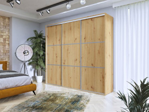 Wysoka Szafa Przesuwna 275cm Artisan Maxi h-245 cm