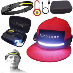 Latarka Czołowa Czołówka Led Expolamp 230°+futerał