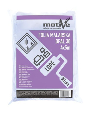 MOTIVE Folia Malarska OPAL 30 4x5m
