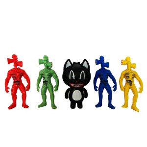 SIREN HEAD Zestaw Figurek Anime