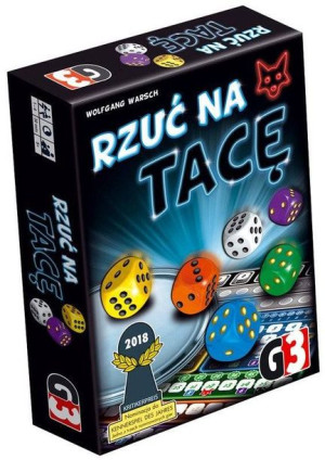 RZUĆ NA TACĘ gra kościana rodzinna imprezowa G3