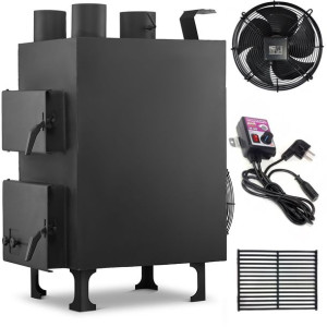 Piec stalowy z nadmuchem nadmuchowy grzewczy dmuchawa KOZA 20kW