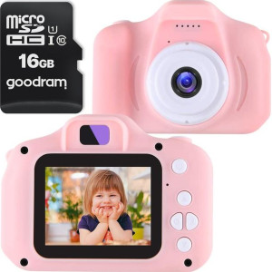 Aparat Cyfrowy Dla Dzieci Fotograficzny+karta 16gb