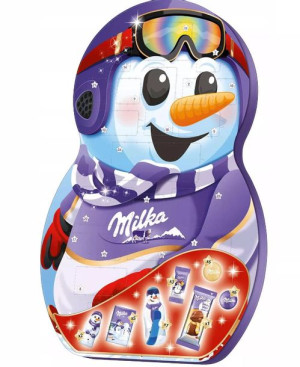 Milka Kalendarz adwentowy 236g mieszanka czekoladek mlecznych