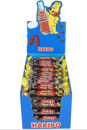 HARIBO ROULETTE Cola 50szt x 25g z Niemiec