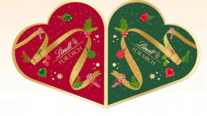 Lindt Kalendarz Adwentowy Dla Dwojga Serce 505g