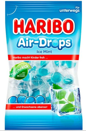 Haribo Air-Drops Ice Mint 100g