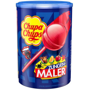 Chupa Chups malarz języka 100szt 1200g