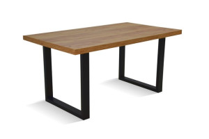 Stół Rozkładany Metal Blat Laminat 90x160/260 cm *AL-3ś