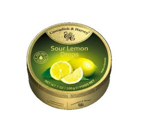 Landrynki Cavendish Sour Lemon Drops 200g