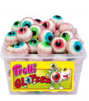 Trolli Glotzer żelki OCZY 60szt 1128g