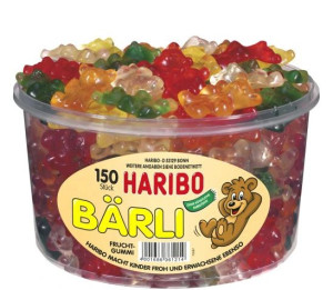 Haribo Barli Żelki Misie Xxl 150szt
