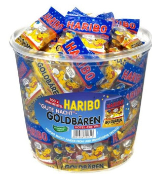 Haribo Żelki Misie Gute Nacht 100szt 10g