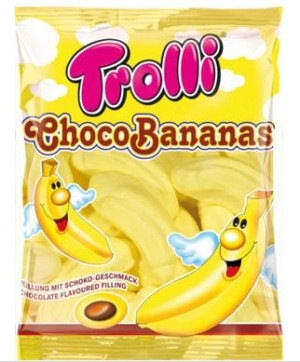 Trolli Chocobananas Pianki Banany 150g