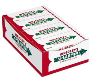 Gumy do żucia Wrigley's Spearmint 8 paczek po 15st