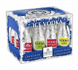 Abtey 12 Czekoladek z likierem Ice Vodka 108g