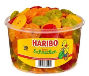 Haribo Rotella Schnecken 150szt