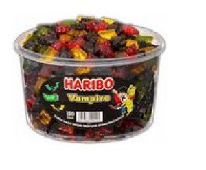 Haribo Żelki Vampire Lukrecja 150szt