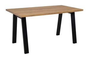 Stół Industrialny Metal Blat Laminat 80x140 cm *AK