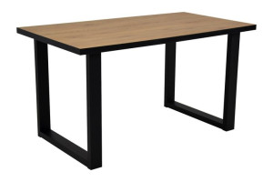 Stół Industrialny Metal Blat Laminat 80x140 cm *UK
