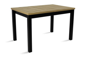 Stół Rozkładany Drewno Bukowe Blat Laminat 80x120/150 cm *M-5