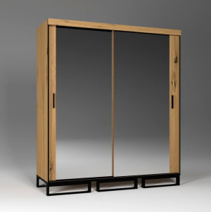 Szafa Do Garderoby Thor 200x226x60 Lustro Votan
