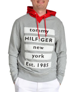 Tommy Hilfiger bluza hoody ZAMEK KAPTUR bawełna