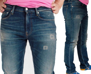 Spodnie CK Calvin Klein jeans slim leg rurki