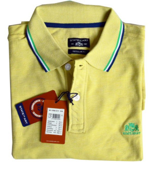 STATE OF ART polo koszulka XXL żółta
